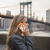 Liavec mīksts maciņš priekš Iphone 17 Pro Max papaijas