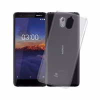 Crong Crystal Slim Cover - aizsargājošs maciņš Nokia 3.1 (clear)