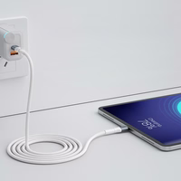 3mk Hyper Cable N-SERIES USB-C / USB-C 1m 20V/3A 60W kabelis - balts