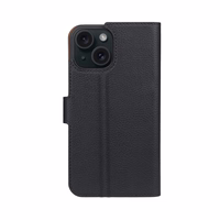 XQISIT NP MAKA TIPA MACIŅŠ ANTI BAC, RECYCLED PRIEKŠ IPHONE 15 PLUS MELNS