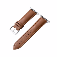 Crong Noble Band - Genuine Leather siksniņa Apple Watch 44/45/46/49 mm (Mocha)