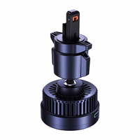 Baseus MagPro automašīnas turētājs ar 15W Qi2.0 indukcijas lādētāju (melns)