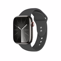 Crong Liquid - Apple Watch siksniņa 44/45/46/49 mm (Graphite)