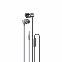 Dudao X10PRO in-ear austiņas, wisarkans, 3.5mm mini jack - melns