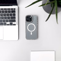 Spīdošs vāciņš Samsung Galaxy S26 Ultra, saderīgs ar MagSafe - White