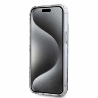 DKNY IML rūtainais mono raksts viedtālruņa apvalks iPhone 15 / 14 / 13 - melns