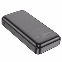 Portatīvais lādētājs (m) Hoco 20000 mAh QC PD 3A 22,5W J101A melns