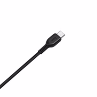 Kabelis USB A uz USB C Hoco 1 m X13 melns