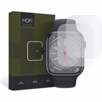 Hidrogēla plēve HOFI HYDROFLEX PRO+ 2-PACK APPLE WATCH 4 / 5 / 6 / 7 / 8 / 9 / SE (44 / 45 MM) CAURSPĪDĪGS