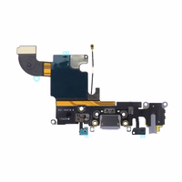 CONNECTOR SOCKET TAPE CHARGING MICROPHONE IPHONE 6S SPACE pelēks