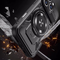 Defender Armor Mag maciņš for iPhone 17 Air 6,6" melns