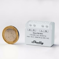 Shelly Qubino Wave PM Mini Smart switch pelēks