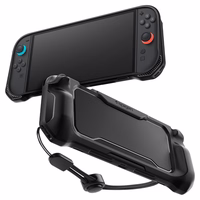 Spigen Rugged Armor apvalks Nintendo Switch 2 – matēts melns