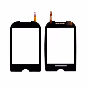 Touchscreen Saderīgs ar Samsung S3650 Corby Melns HQ