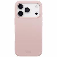 Uniq Lino iPhone 17 Pro Magnētiskais uzlādes apvalks - rozā