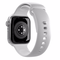 Puro Icon silikona siksniņa Apple Watch 42/44/45/49 mm - balta (2 gab.)