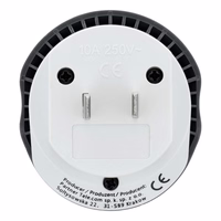 BLUE STAR ceļojuma adapters GO TO USA (Type A) 10A balts