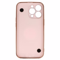 Viedtālruņa apvalks iPhone 13 Pro (dizains 4) (m) - gaiši rozā