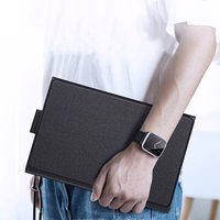 DUX DUCIS salokāms DK vāciņš ar bezvadu tastatūru ar apgaismojumu SAMSUNG Tab S10 Ultra/S9 Ultra/S8 Ultra melns