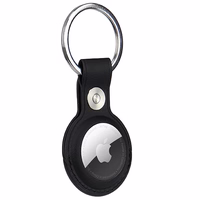 Audi Sintētiskās ādas AirTag apvalks - melns