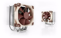 Noctua NH-U9S computer cooling system Processor Cooler 9.2 cm brūns, Metallic