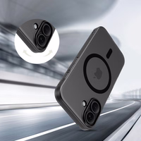 Tech-Protect MagSlim Magnētiskais viedtālruņa apvalks iPhone 17 - matēts melns