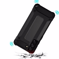 Viedtālruņa apvalks ARMOR priekš SAMSUNG S22 melns