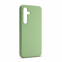 Etteri Silikona maciņš for Samsung Galaxy S25 Plus gaiši zaļš