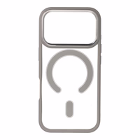 COLOR EDGE MAG COVER magnētiskais viedtālruņa apvalks, savietojams ar MagSafe, paredzēts IPHONE 17 Pro, titāna pelēks