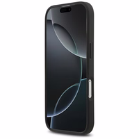 Mercedes Ādas Liels Laurel Lapu Magnētiskais Viedtālruņa apvalks iPhone 17 - Melns