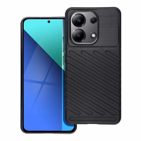 THUNDER viedtālruņa apvalks XIAOMI Redmi Note 13 4GC melns