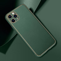 TEL PROTECT luksusa viedtālruņa apvalks Xiaomi Redmi Note 11 Pro/Note 11 Pro 5G tumši zaļš