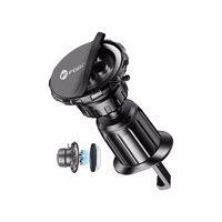 FORCELL F-GRIP MagElite magnētiskais auto turētājs ventilācijas atverei melns