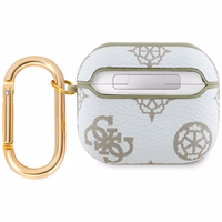 Guess GUA3PG4GPH AirPods 3 apvalks balts 4G Hook