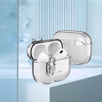 Tech-Protect Slim Hook apvalks AirPods 1 / 2 (m) - skaidrs