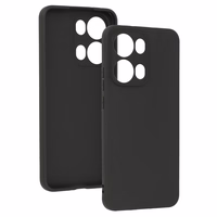 Matēts aizmugurējais viedtālruņa apvalks OPPO RENO 13 PRO 5G melns