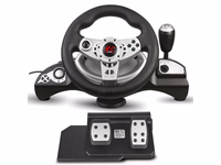 NanoRS RS700 Gaming Controller melns, sudraba USB Steering wheel Analogue / Digital Android, PC, PlayStation 4, Playstation 3, Xbox One.