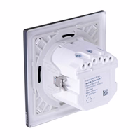 Fibaro FGWSONF-011-8 socket-outlet Type F melns