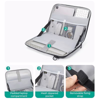 Tech-Protect Ranger-X taktiskais portatīvā datora apvalks 15–16" - melns