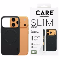 CARE by PanzerGlass SL1M MagSafe macins iPhone 17 Pro - melns