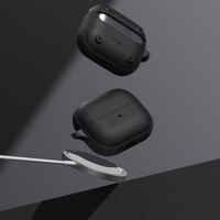 Ringke Onyx Magnētiskais viedtālruņa apvalks Samsung Galaxy Buds 3 / 3 Pro - melns