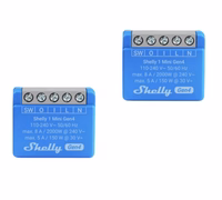 SHELLY 1 Mini Gen4 Smart switch zils 2 pcs