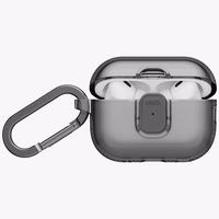 Uniq Glase Pro macins AirPods Pro 3 Lock macins - caurspidigs melns