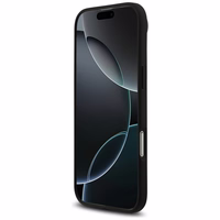 Mercedes Ādas Liels Laurel Lapu Magnētiskais viedtālruņa apvalks iPhone Air - melns