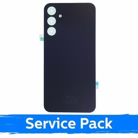 Aizmugurējais vāks saderīgs ar Samsung A156 A15 5G / Brave melns / (Service Pack)