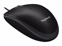 Logitech B100 optiskā pele melna USB