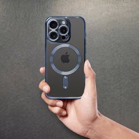 ELECTRO MAG COVER korpuss saderīgs ar MagSafe priekš SAMSUNG A57 titāna zils