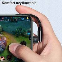 USAMS Kabelis pīts rotējošs U60 2A Lightning zaļš 1m SJ476USB02 (US-SJ476)