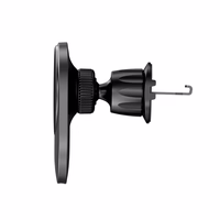 Tech-Protect MM15W-V1 automašīnas tālruņa turētājs ar MagSafe 15W indukcijas lādētāju, stiprināms pie gaisa ventilācijas - melns