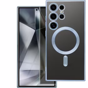 ELECTRO MAG COVER viedtālruņa apvalks ar MagSafe SAMSUNG S25 Edge - zils